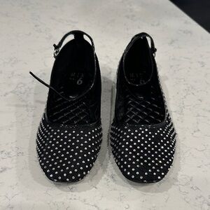 Mix No. 6 Black Studded Flats